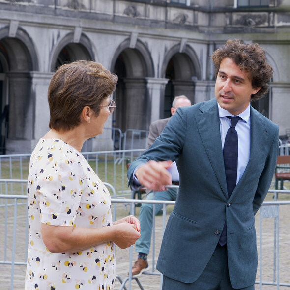 Jesse Klaver en Lilianne Ploumen